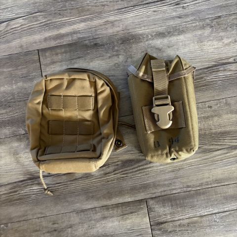 Padded multi use pouches