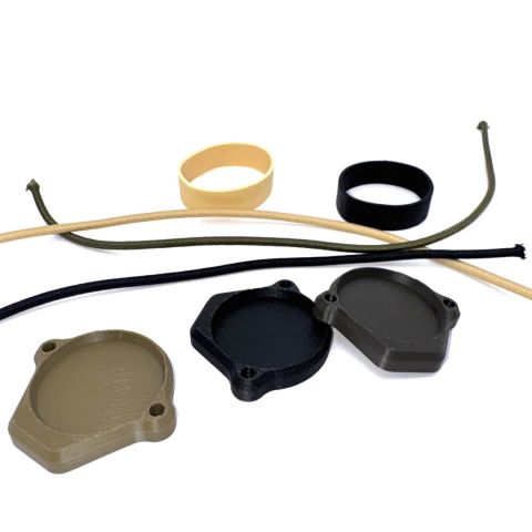 Light covers for modlite and and surefire