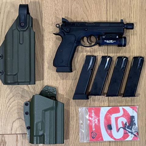 CZ 75 SP-01 Suppressor Ready