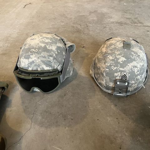 Kevlar helmets