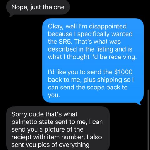 Buyer beware of user eric67