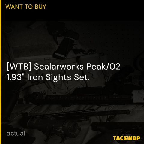 Scalarworks Peak/02 1.93" BUIS