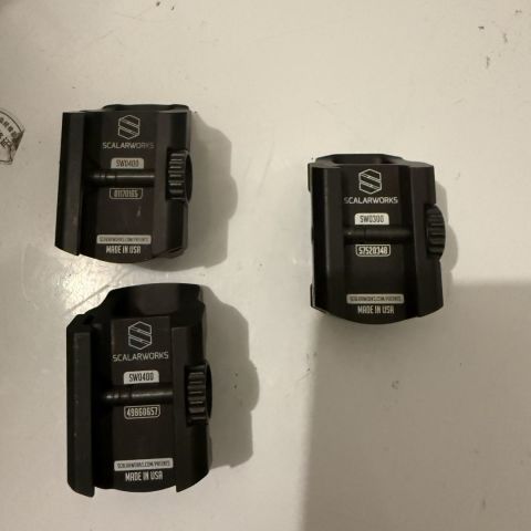Scalarworks RMR & Acro mounts 