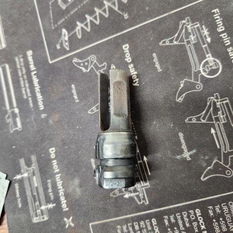 Dead Air Keymo brake 1/2 x 28