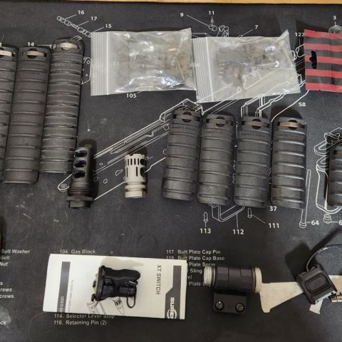 Parts lot