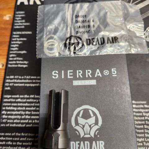 SOLD Keymo flash hider and shims