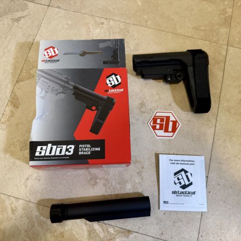 SBA3 Brace with Accessories
