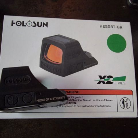 Holosun 508t green