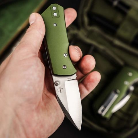 Boker Lefti Green pocket knife