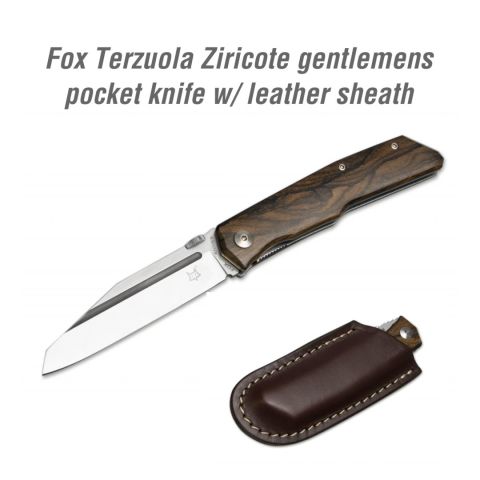 Fox Terzuola Ziricote pocket k