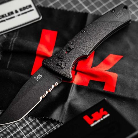 H&K FD01 Auto Tanto Serrated