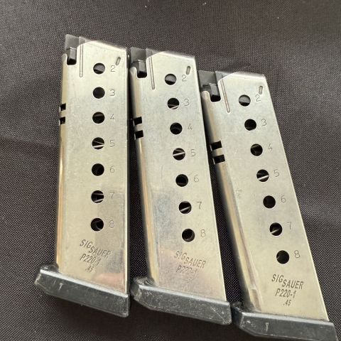 Sig P220 Mags 8rd OEM