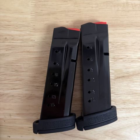 S&W Shield X Mags 15rd 