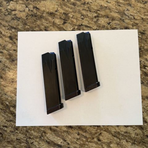 3x PDP mags w lokgrips basepad