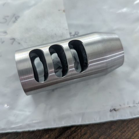 .30 Cal Muzzle Brake 5/8"-24