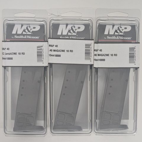 S&W M&P40 .40/357 10rd mags
