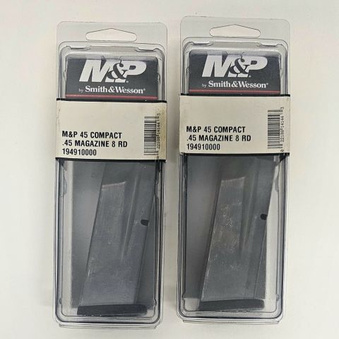 S&W M&P45 Comp 45acp 8rd mags
