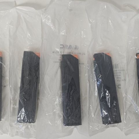 ASC 9mm Colt SMG mags - 5 Pack