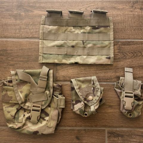 Misc Multicam Molle Pouches