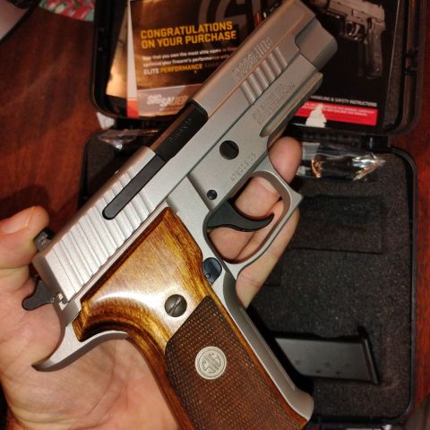 Sig p226 stainless elite 9mm