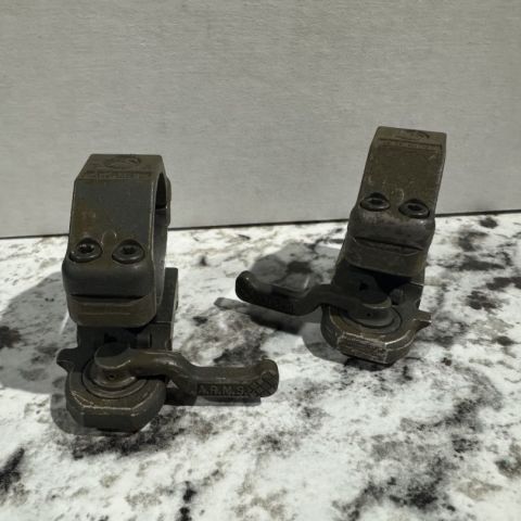 A.R.M.S. 22 Rings Low 30mm