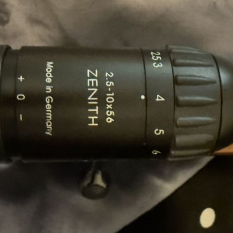 Schmidt bender zenith