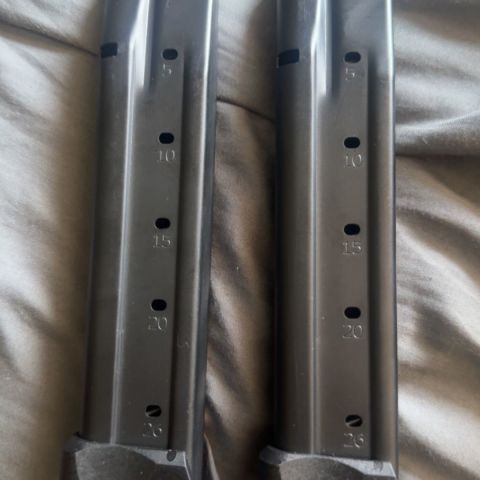 Pair of 2011 Mags 26 rounders 