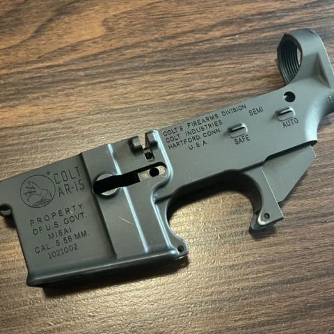 Colt Marked Anodized M16A1 80%