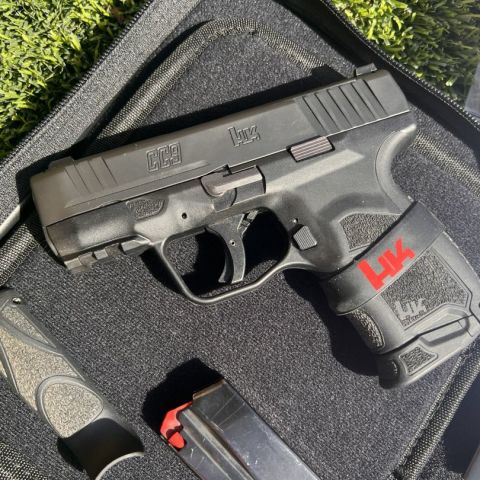 HK CC9 9mm with OWB Holster