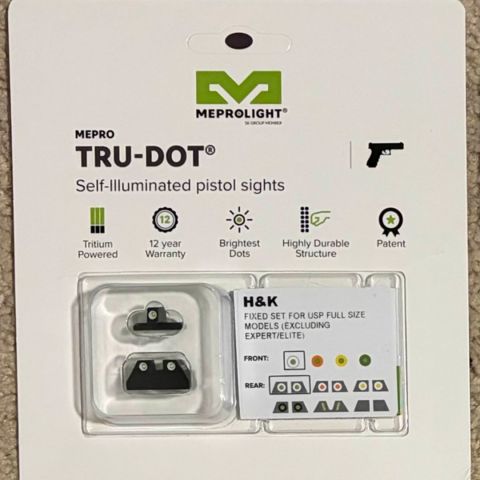 Meprolight USP Night Sights