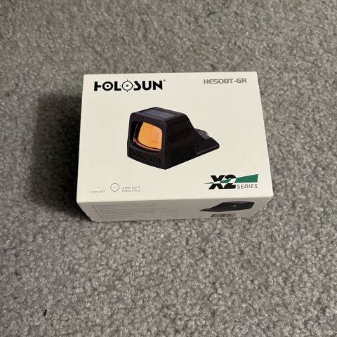 Holosun 508t Green LNIB