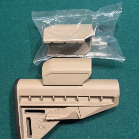 BCM Mod 3 stock and risers