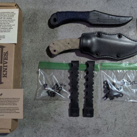 Winkler Belt Knife Green