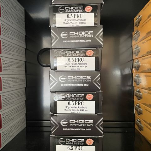 Choice Ammunition 6.5PRC 