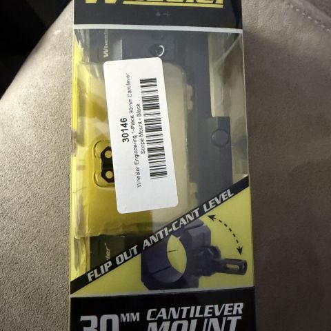 Wheeler cantilever 30mm mount 