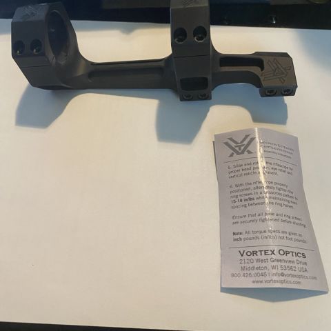 Vortex precision 30mm mount