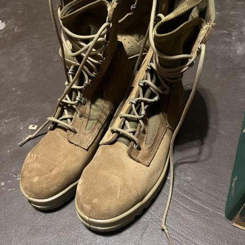 Belleville and Rocky boots