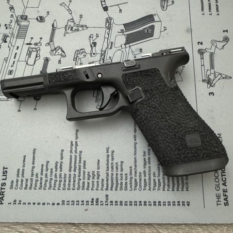 OEM Stippled Glock 45 Lower (PENDING)