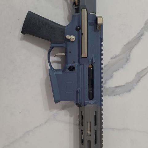 RARE BLUE Q Honey Badger 