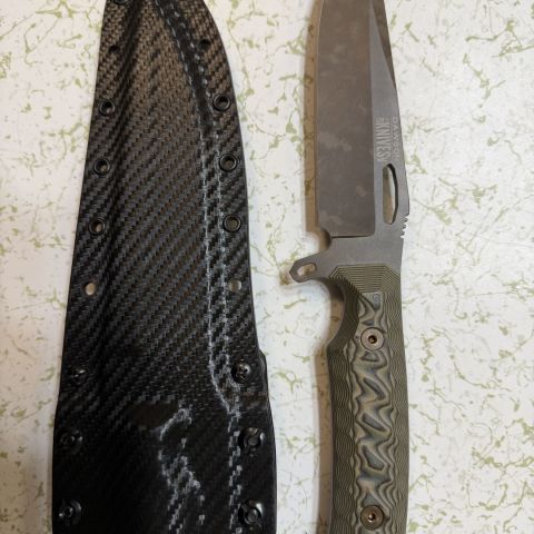 Dawson Knives Service PE fixed