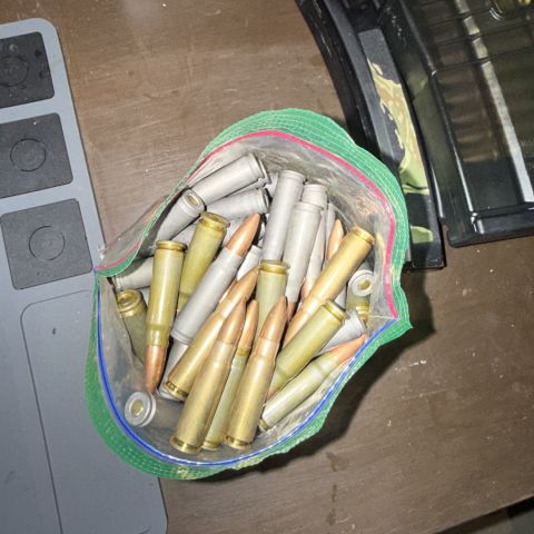 135rnds of 762x39 w/10rnd mag