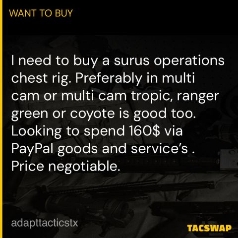 WTB SURUS REECE CHEST RIG