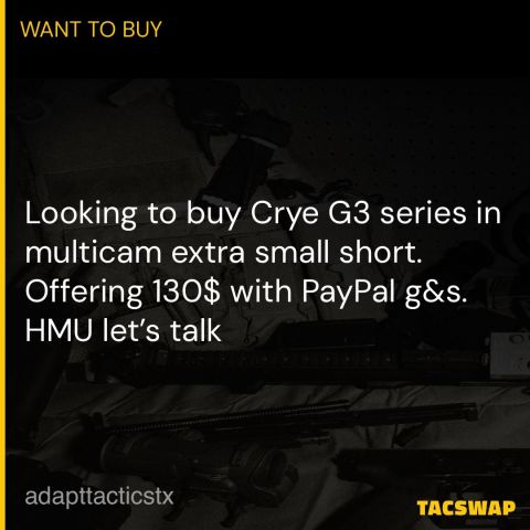 Wtb Crye pants g3 xs s