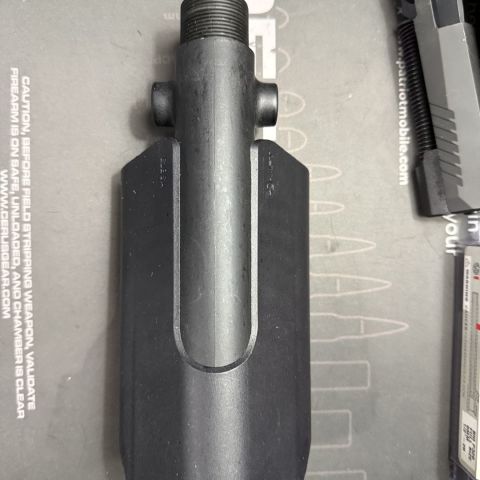 AR pistol cheek rest w/ qd's