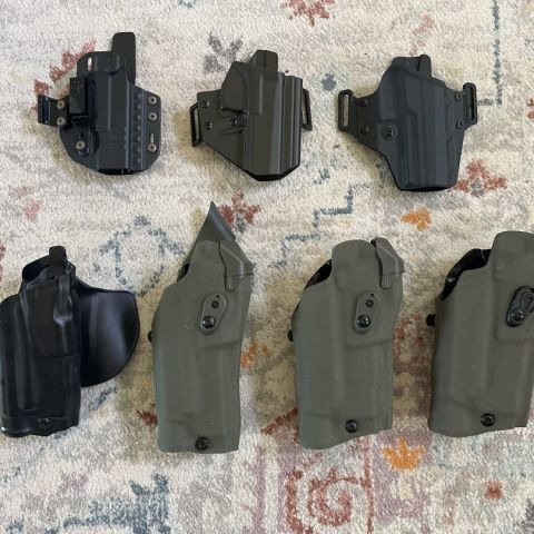 Holsters (Safariland, TRex)