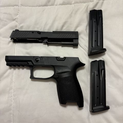 P320 Carry Slide/Grip/Mags