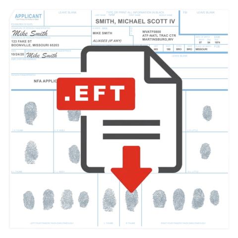 EFT file for ATF form 4 and 1 