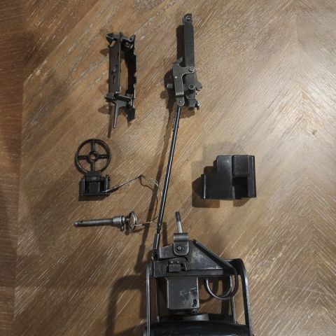 M60D belt fed door gun parts