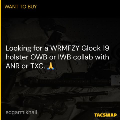 ISO WRMFZY GLOCK HOLSTER