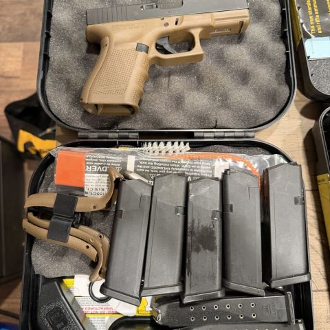 40 cal Glock 23 fde gen 4 